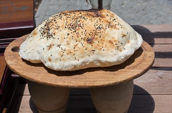 Traditional Turkish style made bread loaf