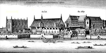 Westminster at the time of King Charles I. 1620