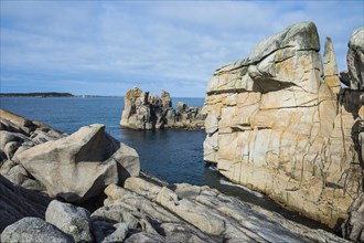 Huge granite rocks on St Mary's