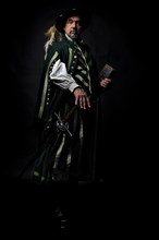 Man in medieval garb