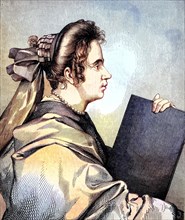 Juana Pacheco after a painting by Velasquez