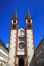 St. Kilian's Cathedral in Wuerzburg or Dom St. Kilian