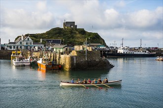 Picturesque harbour town of Iifracombe
