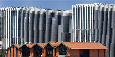 Glass building of EDP headquarters
