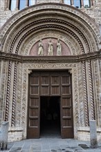Entrance gate of the Perugia cathedral