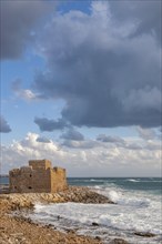 Medieval fort at the port of Paphos