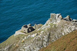 Old fortification on the Island of Lundy
