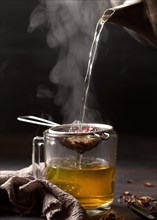 Tea winter drink hot water. Resolution and high quality beautiful photo