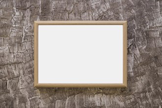 Wooden whiteboard on design wallpaper. Resolution and high quality beautiful photo