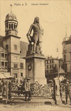 Haendel Monument in Halle an der Saale