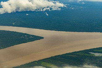 Aerial of the Amazon
