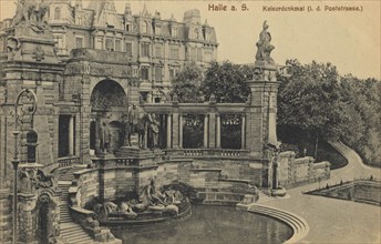 Kaiser Wilhelm Monument in Halle an der Saale