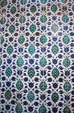 Ottoman time Turkish Tiles with patterns