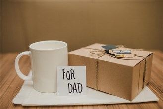 Surface with father s day gift mug. Resolution and high quality beautiful photo