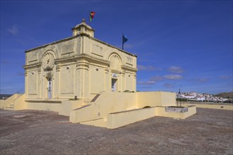 Governor's house on rooftop of 17th century Saint Lucy or Saint Luzia Fort