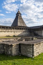 The kremlin of the Unesco site Pskov