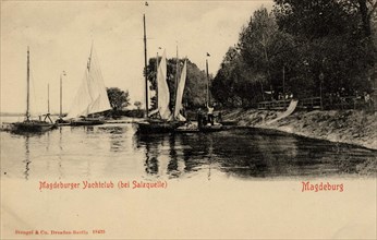 The Yacht Club of Salzquelle in Magdeburg