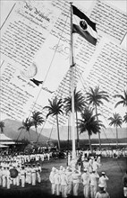 The Imperial Letter of Protection for New Guinea in 1885 and the German Flag Hoisting on Samoa in 1900