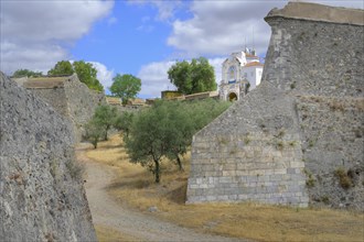 Elvas fortifications near the Corner or Esquina outer gate