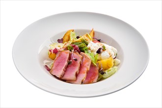 Grilled tuna with potato