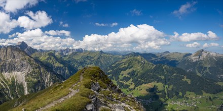 Panorama from Walser Hammerspitze