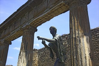 Statue of Diana in the Temple of Apollo