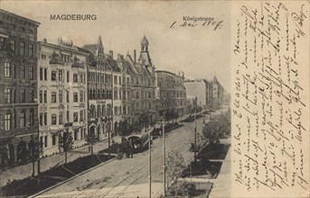 Koenigstrasse in Magdeburg