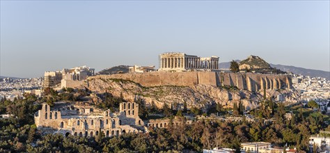 View of the Acropolis from Philopappos Hill