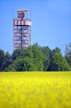 Radar tower of an airport