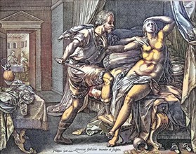 The rape of Lucretia