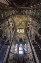 Beautiful mosaics in the Basilica di San Vitale