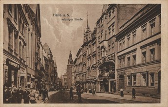 Leipziger Strasse in Halle an der Saale
