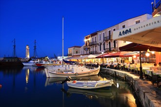 Harbour town of Rethymno