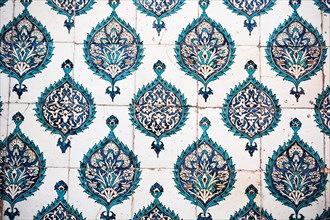 Beautiful ancient ottoman tiles