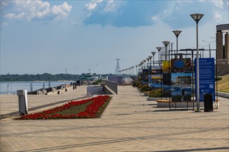 River boardwalk in Nizhny Novgorod