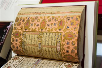 Islamic Holy Book Quran with open pages