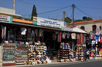 Souvenir shop in Knossos