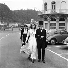 Bridal couples and weddings in 1966 in Sauerland