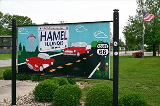 Route 66 Place Sign