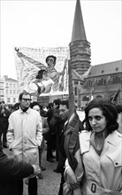 Spanish guest workers and German students demonstrated in Bonn in 1970 against the oppression of the Franco dictatorship