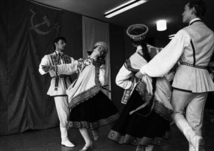 The traditional culture days of the city of Dortmund - here on 14. 5. 1973 in Dortmund - were this year dominated by the USSR