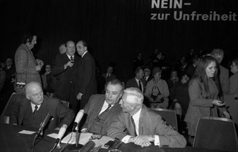 With a rally in Bonn on 11 March 1972