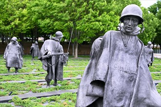 Korean War Veterans Memorial on the National Mall
