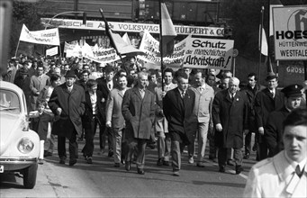 May Day demonstrations of the German Trade Union Federation