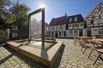 Weavers' Fountain by Wolfgang Liesen on Tuchmacherplatz