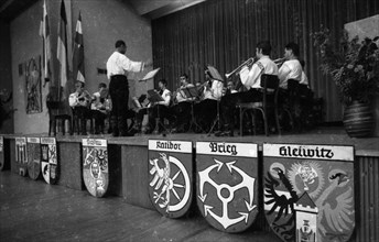 The meeting of the Danube Swabians in the Westafelenhalle in Dortmund in 1970