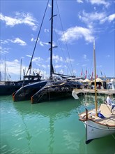 Palma international boat show of luxury yachts in Palma de Mallorca