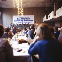 Ruhr area. Congress Christians for Disarmament ca. 1985