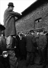 The auction of a farm on 2. 3. 1972 in the Muensterland in Ascheberg with all inventory and livestock