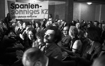 Rally Freedom for Spain on 24. 06. 1972 in Gelsenkirchen